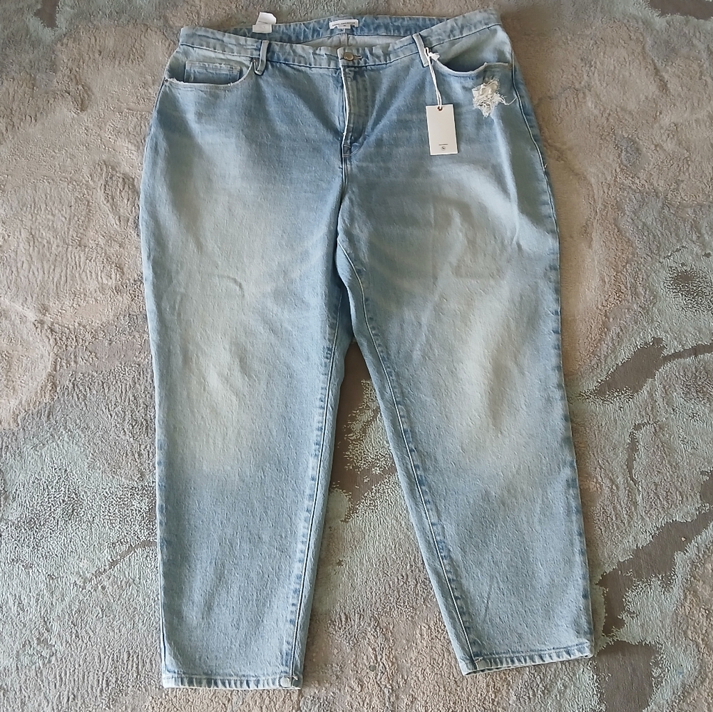 NWT‎ Good American GOOD MOM JEANS - Picture 2 of 7